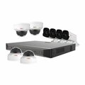 Revo America Ultra HD 16 Channel 3TB NVR Surveillance System with 8 x 4 Megapixel Cameras RU162MD4GB4G-3T